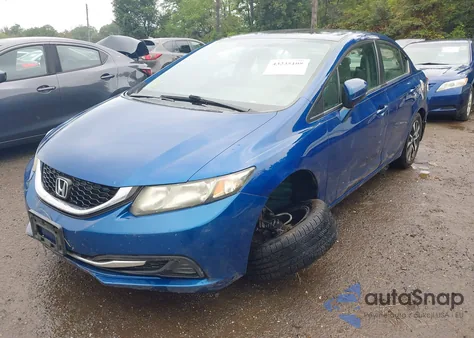 2015 Honda Civic Ex from USA, damaged, VIN 19XFB2F80FE231249